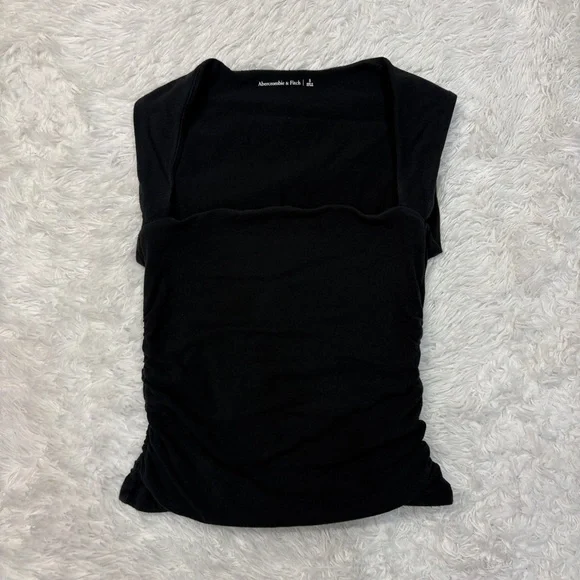 Abercrombie & Fitch The Ava Top Black - Picture 2 of 4